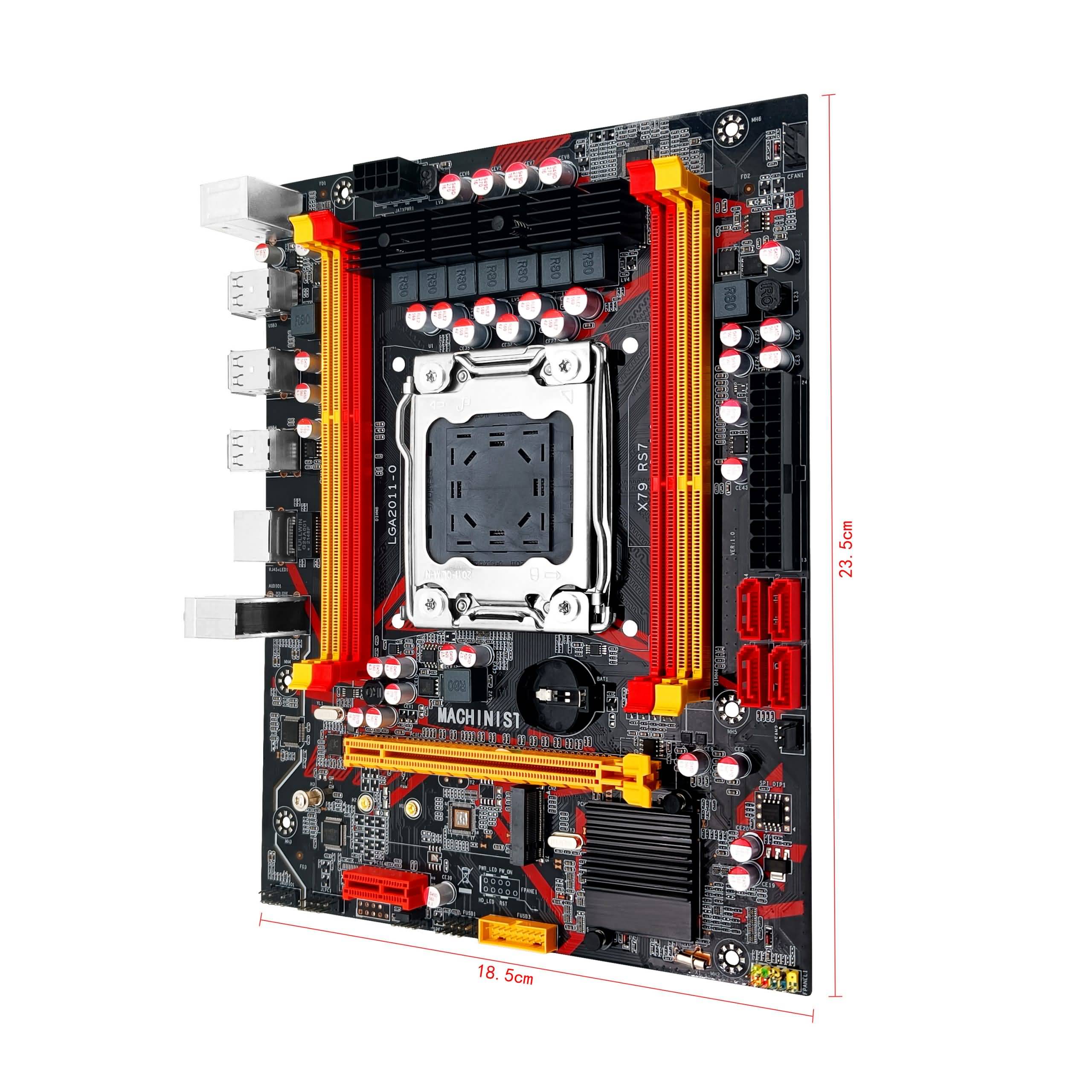 Buy Machinist X79 Kit Motherboard Set With Xeon E5 2650 V2 Cpu 4 4gb Ddr3 Ram Online