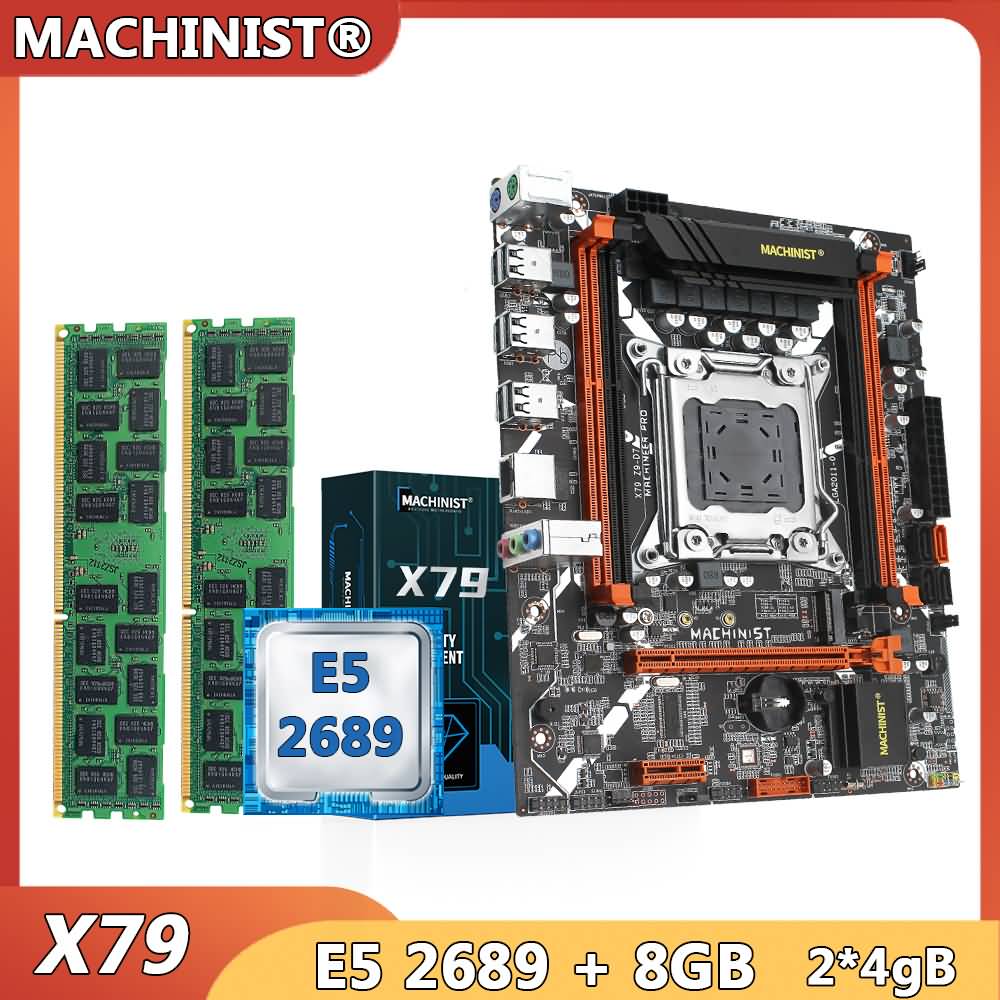 Machinist X79 Lga 2011 Motherboard Combo Set Kit With Intel Xeon E5 2689 Cpu Ddr3 8gb Faqs