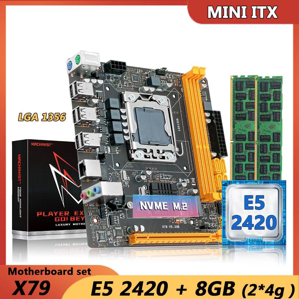 Buy Machinist X79 Motherboard With Intel Xeon E5 2420 Cpu And 8gb Ddr3 Ram Online